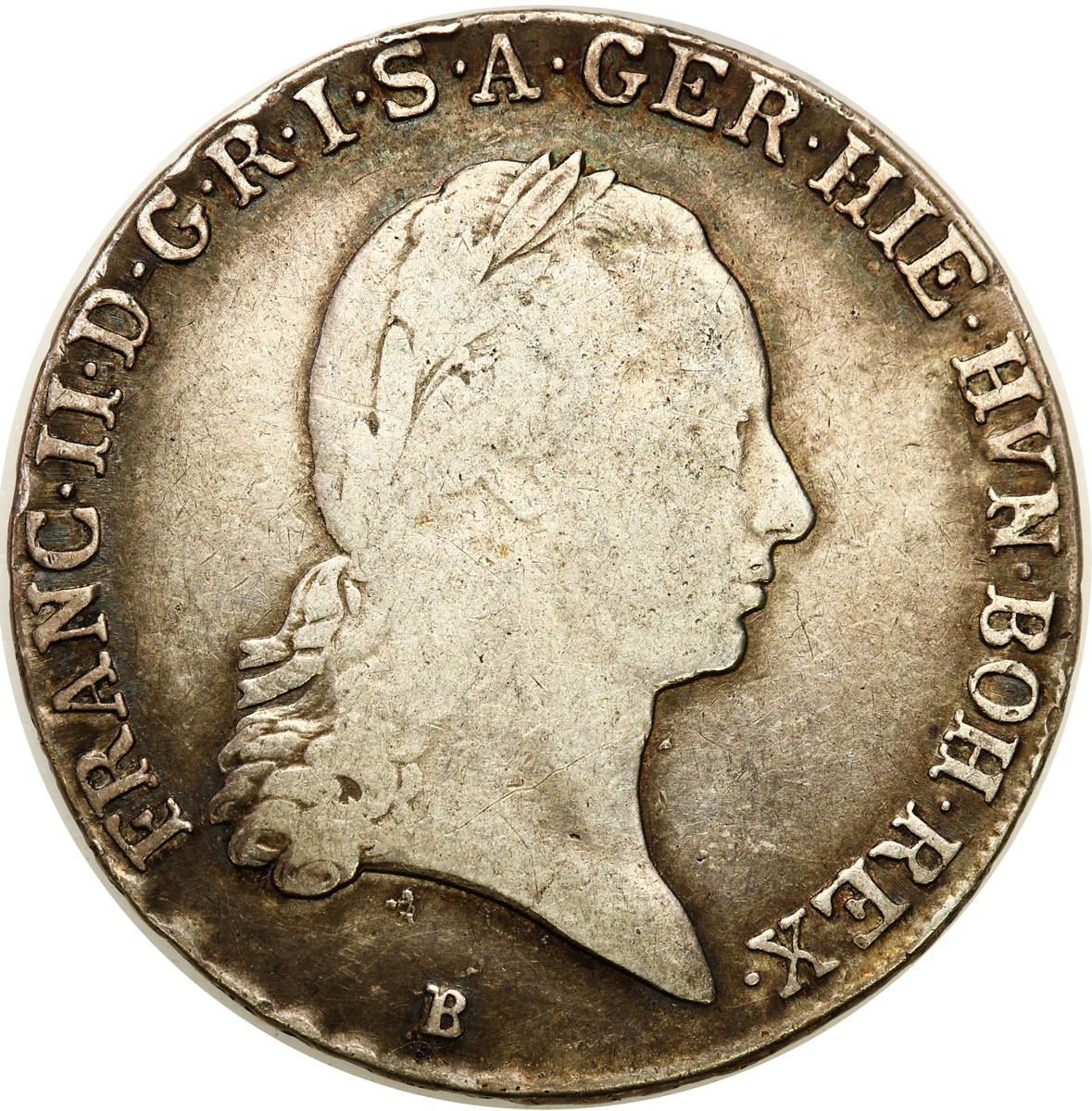 Austria, Franciszek II (1792–1835). Półtalar 1797 B, Kremnica